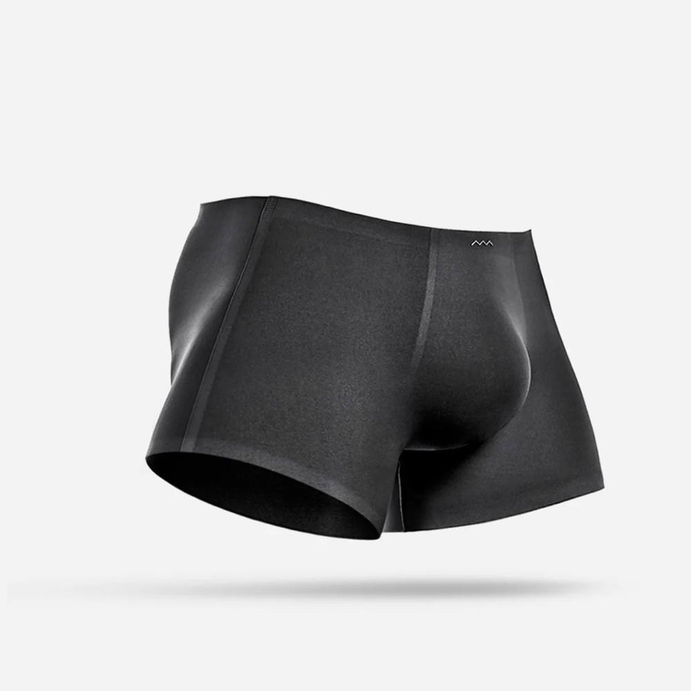 NWT ASWEMOVE Aspire Black Boxer Briefs in XS NWT - Picture 2 of 5